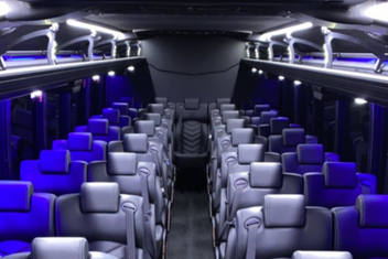 Alhambra Charter Bus Interior