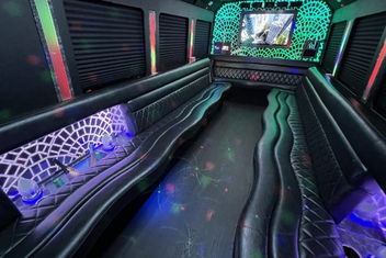 Alhambra Limo Bus Interior