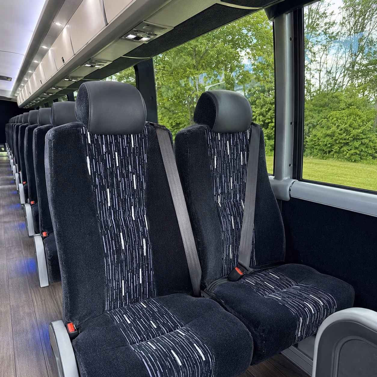 alhambra employee transportation onboard seating